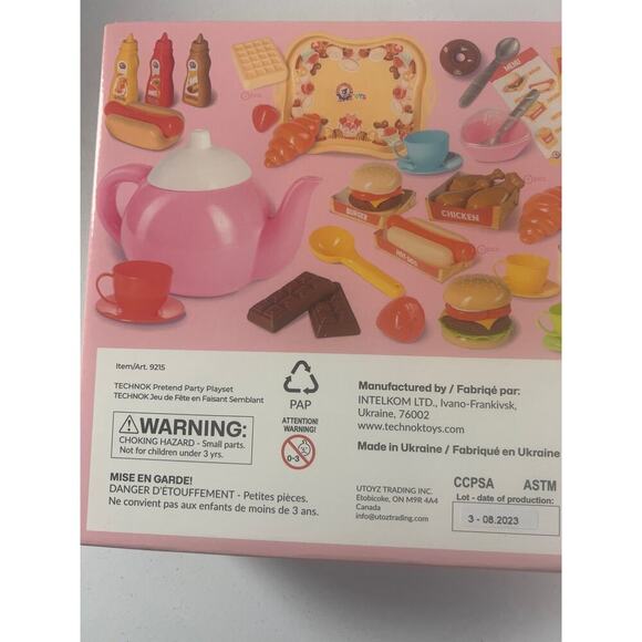 New!!!!!! Pretend Play Kitchen Toys 79 PCS Cookware With Play Street Food - Picture 4 of 5